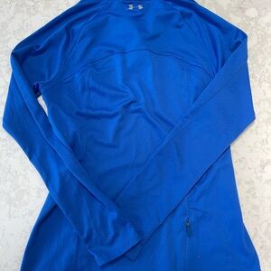 Under Armour half zip heat gear semi fit